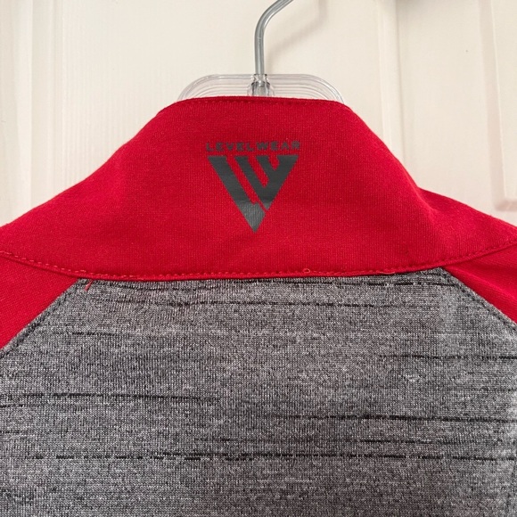 NWT Baseball Genuine Merchandise M Heather Grey / Crimson - Picture 10 of 13